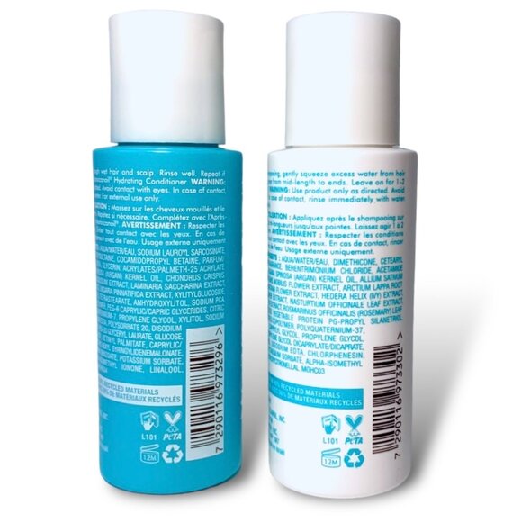 Moroccanoil—Hydrating Shampoo & Conditioner Sample Set (40mL ea) *New* - Picture 2 of 6